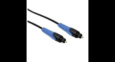 Scanpart Toslink optical audio kabel 1,5m Zwart Optische kabel Zwart