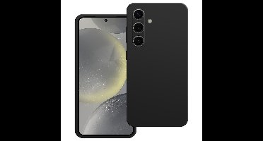 Just in Case Premium Liquid Color TPU Case voor Samsung S24 Telefoonhoesje Zwart