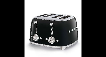 Smeg TSF03BLEU Broodrooster Zwart