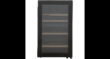 Exquisit GCWK120 Wijnkoelkast Zwart