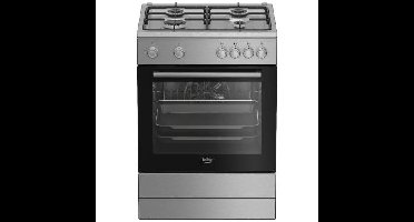 Beko FBM6202X NL Gasfornuis Grijs