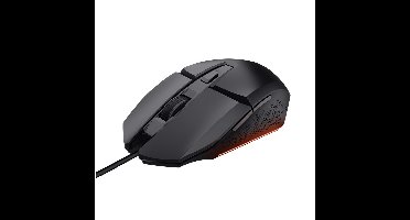 Trust GXT109 Felox Verlichte Gaming-muis Muis Zwart
