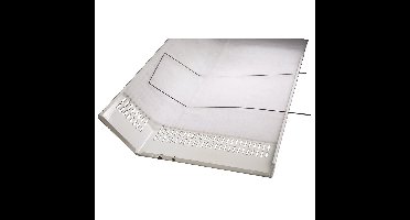 Xavax Vet-/koolstoffilter vr dampkap fleece 2 st 47x57cm Koolstoffilter Wit