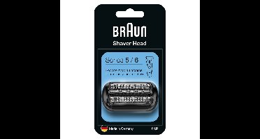 Braun Scheerblad / 53B / Series 5/6 Scheerhoofden Zwart
