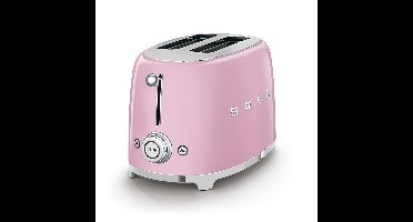 Smeg TSF01PKEU Broodrooster Roze