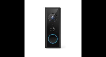 Eufy Video Doorbell 2K (Uitbreiding) Slimme deurbel Zwart