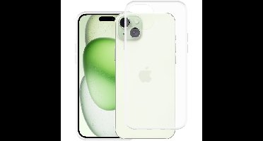 Just in Case Soft TPU Case voor Apple iPhone 15 Plus Telefoonhoesje Transparant