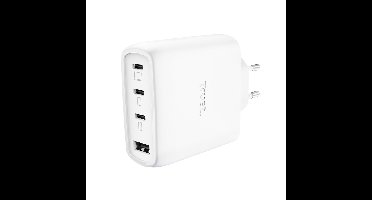 Trust MAXO 65W 4P GAN CHARGER Oplader Wit