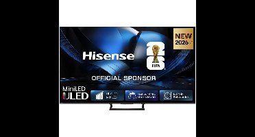 Hisense 85U79SE (2026) MiniLED TV Zwart