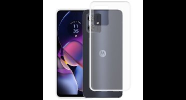 Just in Case Soft TPU Case voor Motorola Moto G54 5G Telefoonhoesje Transparant