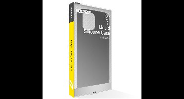 Accezz Liquid Silicone Backcover met MagSafe iPhone 16 Telefoonhoesje Zwart