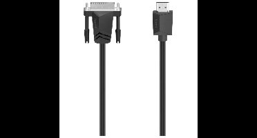 Hama DVI to HDMI Adapterkabel 1.50M Optische kabel