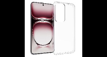 Accezz Clear Backcover Oppo Reno 12 Pro Telefoonhoesje Transparant