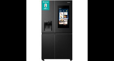 Hisense RS9P628GPFE Amerikaanse koelkast Zwart