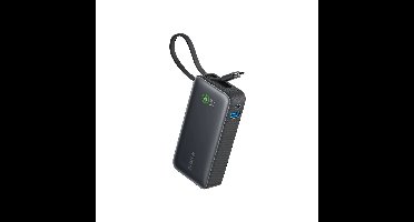 Anker 545 Nano Power Bank 10000mAh PD 30W 2C/2A waterproof Powerbank Zwart