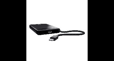 Trust Fiera 10.000 mAh Powerbank met geïntegreerde kabel Powerbank Zwart