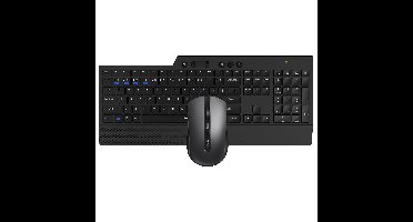 Rapoo Draadloos toetsenbord combo set 8200T Multi-mode QWERTY Toetsenbord Zwart