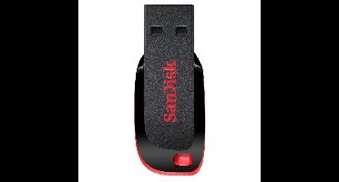 SanDisk Cruzer Blade 32GB USB-sticks Zwart