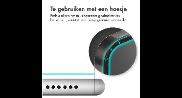 Accezz Gehard Glas Full Cover voor Samsung Galaxy S25 Plus Smartphone screenprotector Transparant