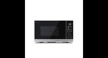 Sharp YC-PC254AE-S Combimagnetron Zwart