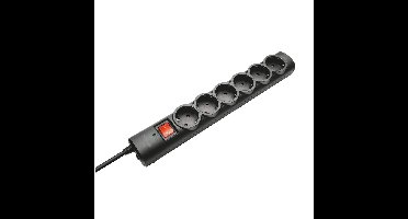 Trust Surge Protector 6 ports Desktop accessoire Zwart