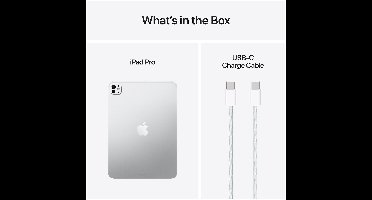 Apple iPad Pro (2025) 11-inch 256GB Wi-Fi Tablet Zilver