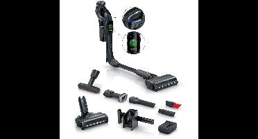 Bosch BXS1041BQC Unlimited 10 Steelstofzuiger zonder zak Zwart