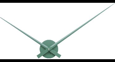 Karlsson Little Big Time wandklok - Groen - 90cm