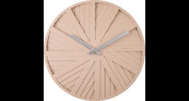 Karlsson Slides Wandklok - Bruin