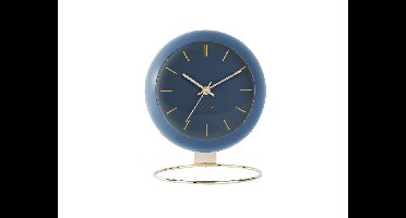 Karlsson Globe Tafelklok - Donkerblauw