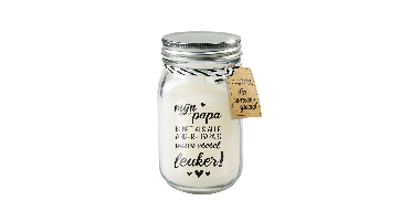 Black&White Geurkaars - Papa