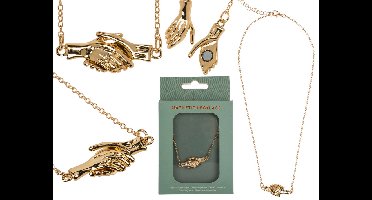 Magnetische Ketting Hold My Hand, Goud
