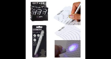 Onzichtbare Pen Met UV Lamp