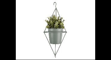 Hangende Bloempot Ijzer, Jade Green