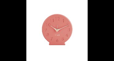 Karlsson Sole Numbers Alarmklok Polyresin - Koraalroze