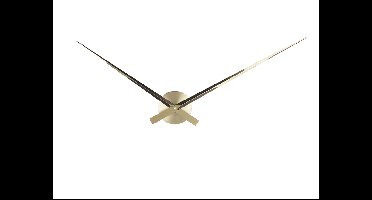 Karlsson Wandklok Little Big Time, Goud, 90cm