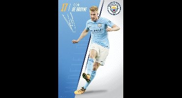 Manchester City De Bruyne 17/18- Maxi Poster (797F)