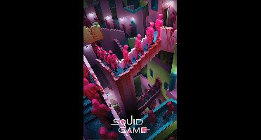 Squid Game Crazy Stairs - Maxi Poster (780F)