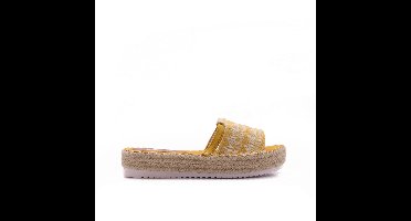 Aztec Slippers, Geel