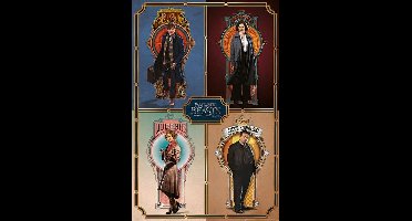 Fantastic Beasts And Where To Find Them Framed Cast - Maxi Poster (C-634)