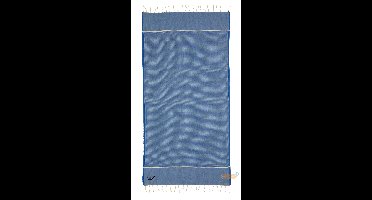 Fouta Es Vedra - XL hamamdoek - blauw