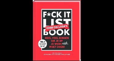 Fuck-It List Book Voor Collega's