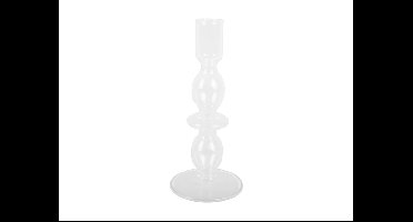 Glazen Kandelaar Glass Art Bubbles, Transparant (Medium)