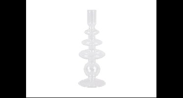 Glazen Kandelaar Glass Art Rings, Transparant (Large)