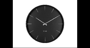 Karlsson Lure Wandklok - Zwart - 40CM