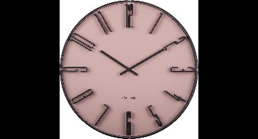 Karlsson Sentient Wandklok - Roze