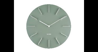 Karlsson Wandklok - Discreet - Jungle Groen