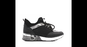 Sock Sneakers, Snake, Zwart