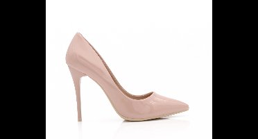 Lak Pumps, Nude