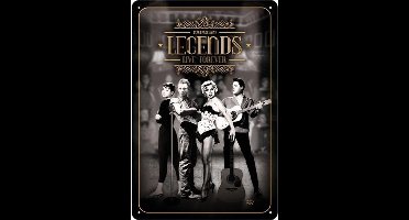 Legends Live Forever - Metalen Wandplaat